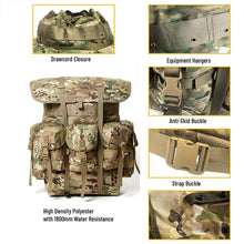 Load image into Gallery viewer, Akmax Military Alice NP Outdoor Hiking Camping Rucksack Multicam - AKmax Military