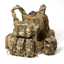 画像をギャラリービューアに読み込む, Akmax Military Sky Walker Modular Assault Vest System Tactical Assault Camo Backpack - AKmax Military