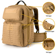 画像をギャラリービューアに読み込む, Akmax Military Adventure 48H Bug-Out Bag Outdoor Hiking Backpack Coyote - AKmax Military