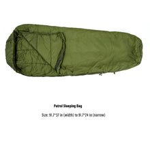 Load image into Gallery viewer, Akmax Military Waterproof All-Season Multifunctional Modular Sleeping Bag with Bivy Cover - AKmax Military