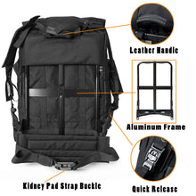 Load image into Gallery viewer, Akmax Military Large Alice Pack Survival Army Tactical Outdoor Rucksack Backpack Black - AKmax Military