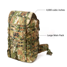 Load image into Gallery viewer, Akmax Military Molle Gianter Army Survival Tactical Outdoor Hiking Rucksack Backpack - AKmax Military