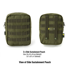 Load image into Gallery viewer, Akmax Military Molle Ranger Army Tactical Outdoor Hiking Rucksack Olive Drab - AKmax Military