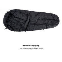 Load image into Gallery viewer, Akmax Military Waterproof All-Season Multifunctional Modular Sleeping Bag with Bivy Cover Woodland - AKmax Military