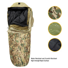 Load image into Gallery viewer, Akmax Military Waterproof All-Season Multifunctional Modular Sleeping Bag with Bivy Cover - AKmax Military