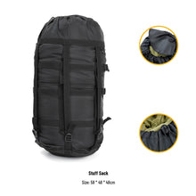 Load image into Gallery viewer, Akmax Military Waterproof All-Season Multifunctional Modular Sleeping Bag with Bivy Cover Woodland - AKmax Military