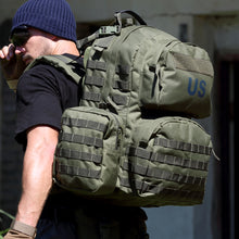 Load image into Gallery viewer, Akmax Military Molle Ranger Army Tactical Outdoor Hiking Rucksack Olive Drab - AKmax Military