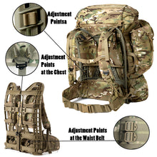 Load image into Gallery viewer, Akmax Military FILBE Tactical Assault Hydration System with Frame Rucksack - AKmax Military
