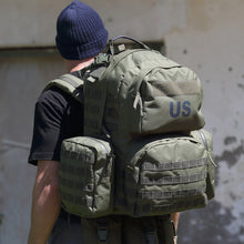 Load image into Gallery viewer, Akmax Military Molle Ranger Army Tactical Outdoor Hiking Rucksack Olive Drab - AKmax Military