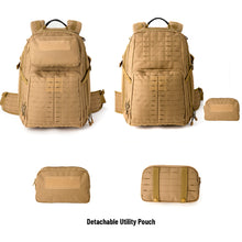 画像をギャラリービューアに読み込む, Akmax Military Adventure 48H Bug-Out Bag Outdoor Hiking Backpack Coyote - AKmax Military