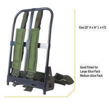 Load image into Gallery viewer, Akmax Military Large Alice Pack Survival Army Tactical Outdoor Rucksack Backpack Olive Drab - AKmax Military