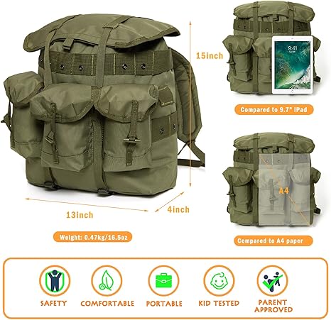 ALICE Kids Backpack: Rugged Adventure Starts Young