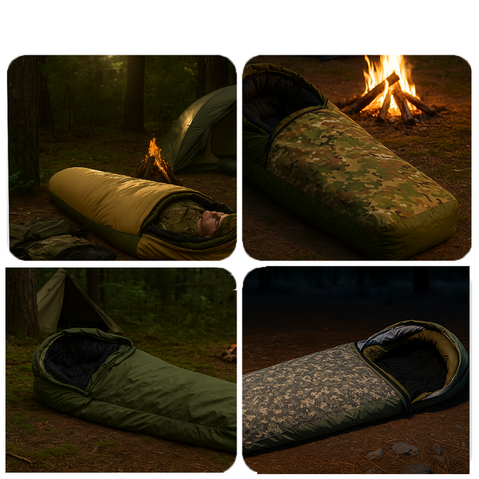 &nbsp;Modular Sleeping Bag System: One Kit for Every Climate