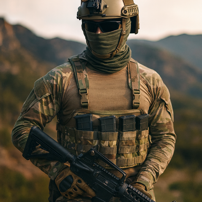 Military Chest Rig MOLLE II TAP Vest: Built for Speed, Storage &amp; Survival