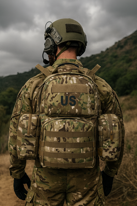 MOLLE Medium Backpack with Internal Frame: Balanced, Durable, Mission-Ready