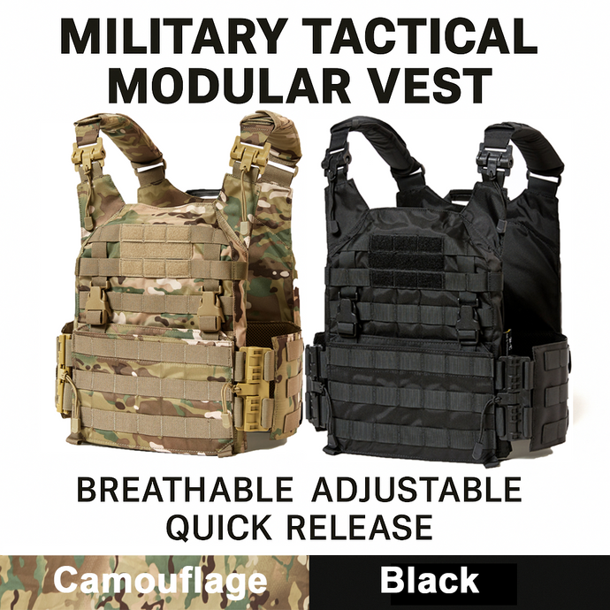 MAS Military Tactical Modular Vest: Built for Combat, Designed for Comfort