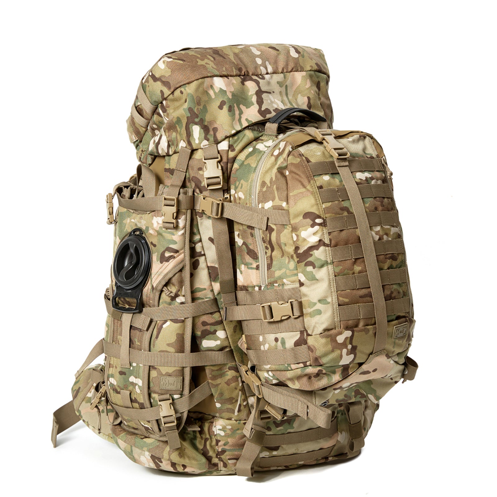 AKmax Large Rucksack with Detacheable Tactical Backpack Hydration Pack Shoulder Straps and Waist Belt Multicam - AKmax