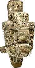 Load image into Gallery viewer, MT Military Hunting Rucksack with Detachable Rifle Carry System – 77L Backpack with Aluminum External Frame for Camping, Hunting, and Hiking
