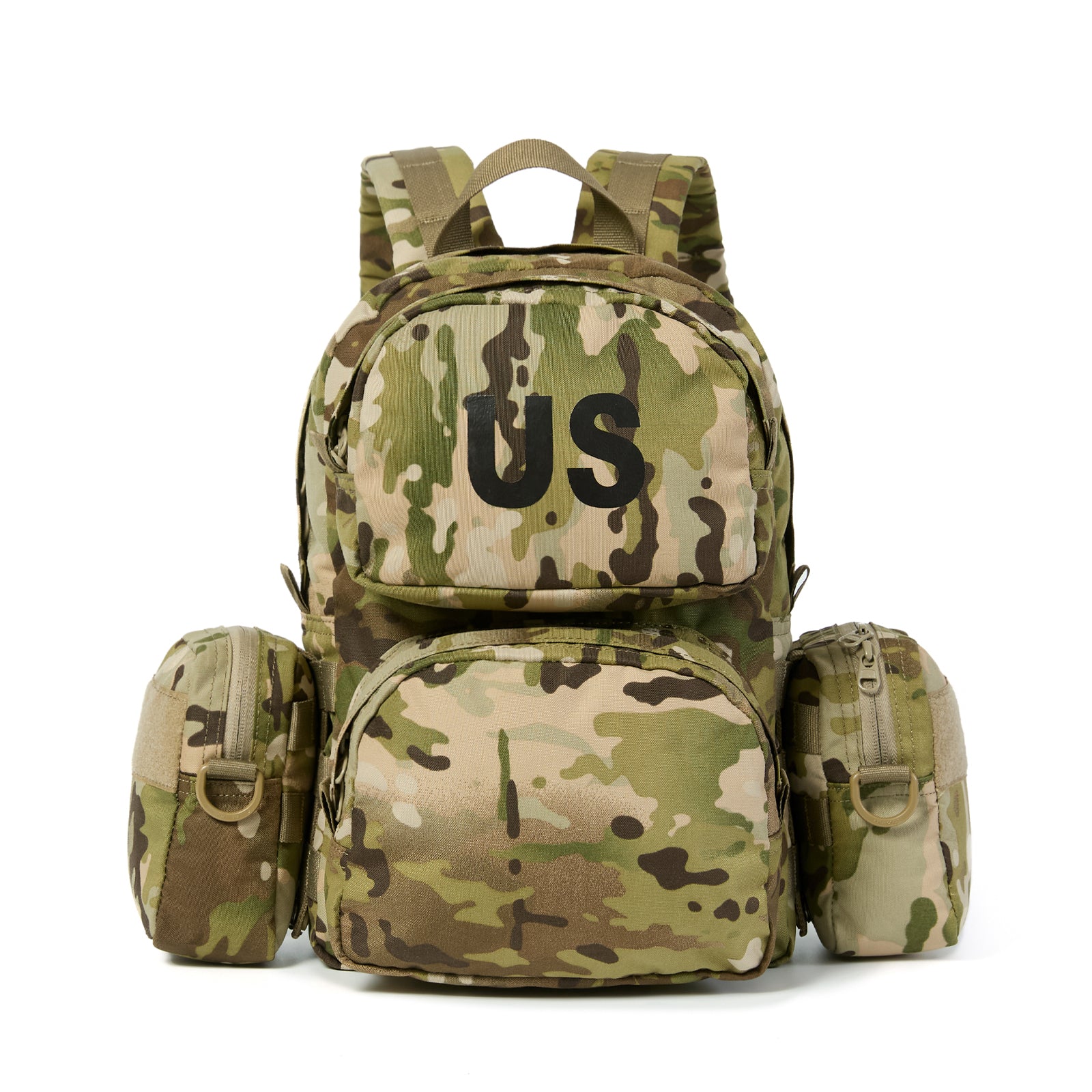 AKmax Mini MOLLE Kids Pack – “Little Ranger” Military Style Daypack with Modular Side Pouches – US Design – Ages 3–8