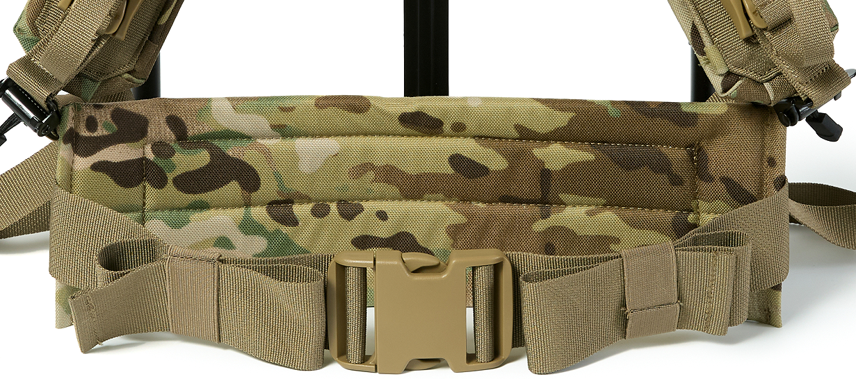 AKmax Military Tactical ALICE Backpack Frame Waist Belt – Army LC-1 Load Bearing Kidney Pad for Combat Rucksack
