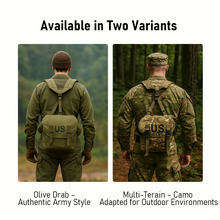 Load image into Gallery viewer, AKmax Military Tactical ALICE Yoke &amp; Butt Pack – Army Combat Utility Waist Belt Pouch for Outdoor Survival Hiking
