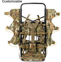 画像をギャラリービューアに読み込む, Iraklis External Frame System – Multicam | Heavy-Duty Freighter Pack Frame with Load Shelf – Herakles Series - AKmax
