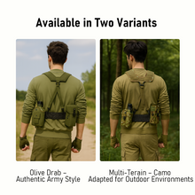 Load image into Gallery viewer, AKmax Military ALICE Yoke Shoulder Strap with Belt, Utility Army Butt Pack and Canteen &amp; Magazine Pouch set for Outdoor Backpack

