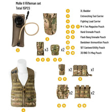 Load image into Gallery viewer, MOLLE II FLC Vest System Multicam

