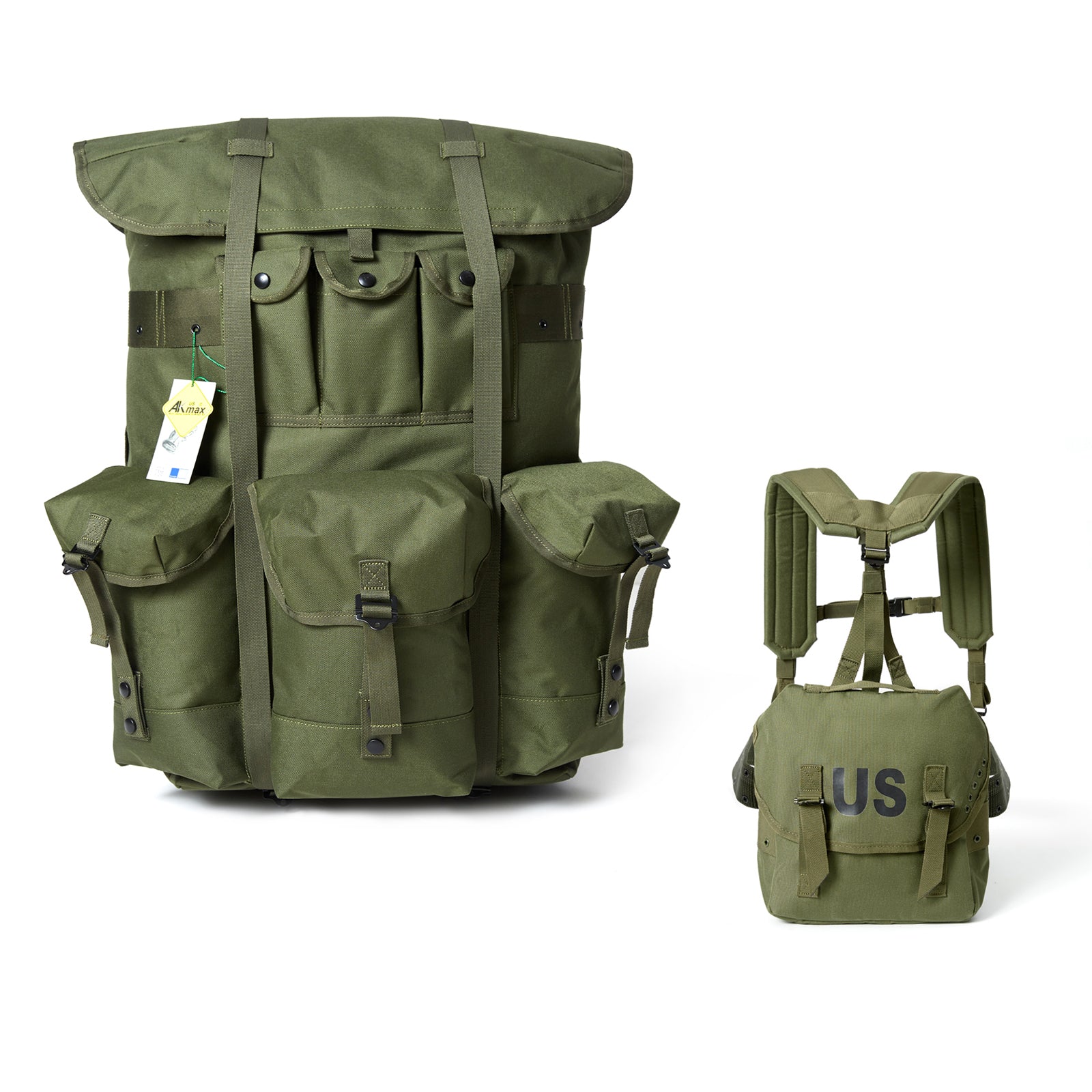 Akmax Rucksack Alice Large Pack Backpack and Butt Pack - AKmax