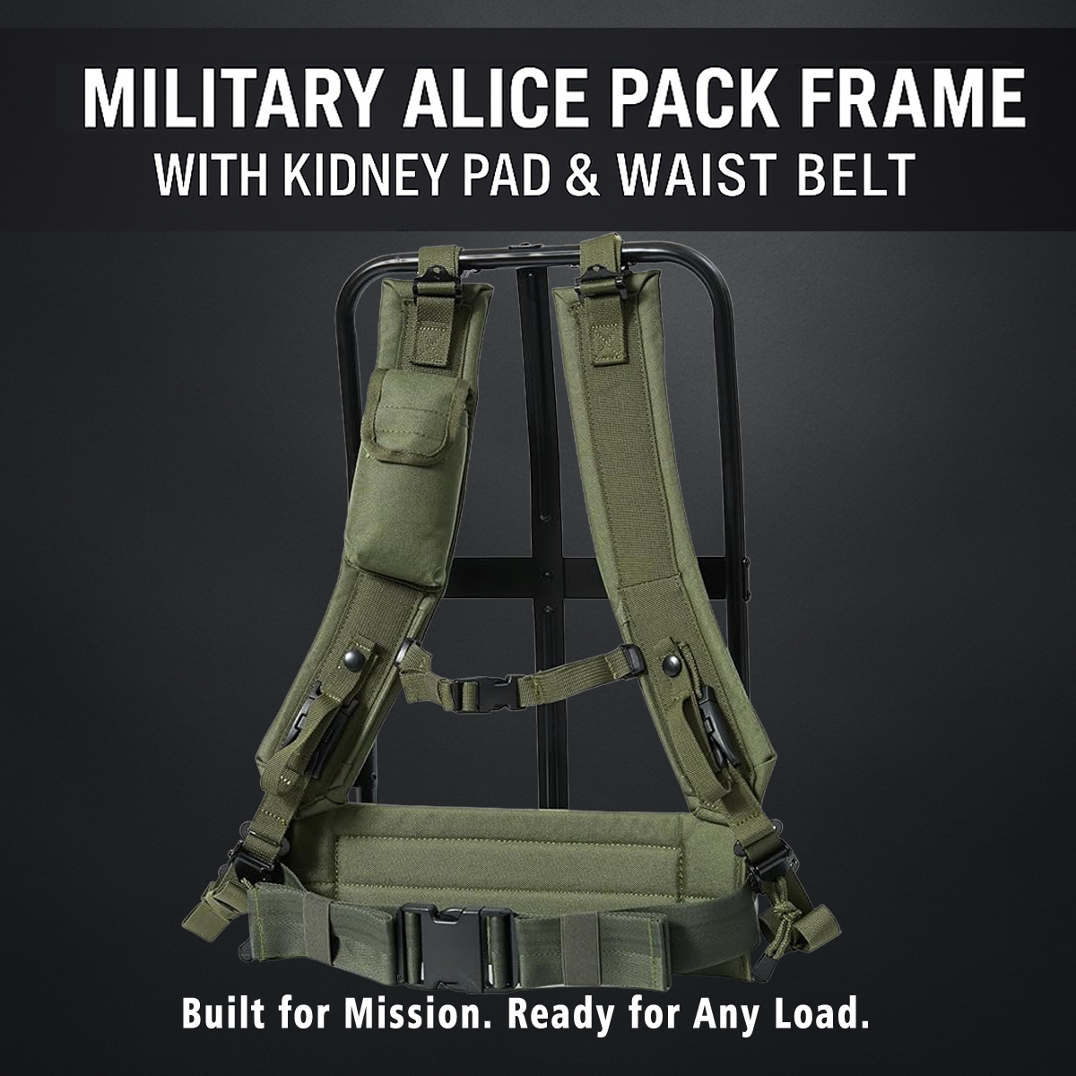 ALICE LC-1 Pack Frame with Straps & Waist Belt | AKmax
