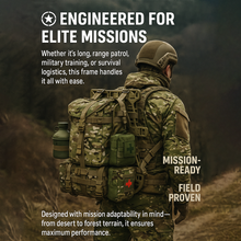 画像をギャラリービューアに読み込む, AKmax Military Tactical Polymer Frame Carrier System – Laser-Cut MOLLE Panel, Water-Resistant 1000D

