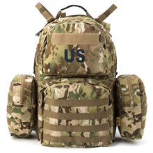 画像をギャラリービューアに読み込む, MOLLE Padded Waist/Hip Belt – Multi-Terrain Camo, Replacement for Medium Rucks (Belt Only)
