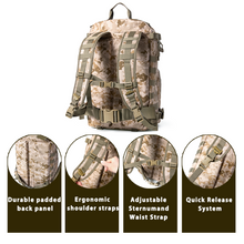 Load image into Gallery viewer, FILBE 1.0 Assault Pack – Military Tactical Backpack with MOLLE System &amp; Hydration Compatibility, 30L Capacity
