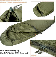Load image into Gallery viewer, USGI Modular Sleep System – UCP Camo | 4-Piece Cold Weather Sleeping Kit with Waterproof BiVy Cover - AKmax
