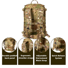 Load image into Gallery viewer, FILBE 1.0 Assault Pack – Military Tactical Backpack with MOLLE System &amp; Hydration Compatibility, 30L Capacity
