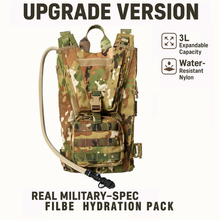 画像をギャラリービューアに読み込む, FILBE Hydration Pack – Tactical Water Carrier with Front MOLLE Webbing &amp; 3L Bladder Compatibility for Military and Outdoor Use

