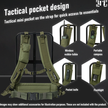 Load image into Gallery viewer, AKmax Military Tactical ALICE Backpack Shoulder Straps – Army LC-1 Padded Harness for Medium &amp; Large Rucksack Frame
