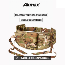 Load image into Gallery viewer, AKmax Military MOLLE II Lager Rucksack Waist Belt – Army Tactical Load-Bearing Belt for Combat Backpack
