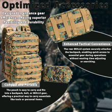 画像をギャラリービューアに読み込む, FILBE 1.0 Assault Pack – Military Tactical Backpack with MOLLE System &amp; Hydration Compatibility, 30L Capacity
