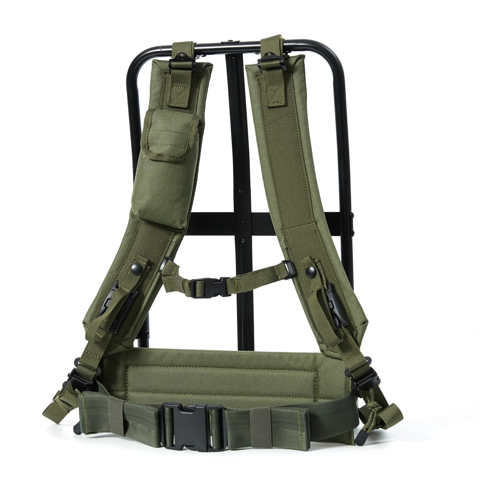 AKmax Military ALICE LC-1 Pack Frame with Straps and Waist Belt, Military Backpack External Frame for Rucksack Support