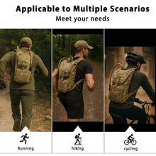 画像をギャラリービューアに読み込む, FILBE Hydration Pack – Tactical Water Carrier with Front MOLLE Webbing &amp; 3L Bladder Compatibility for Military and Outdoor Use

