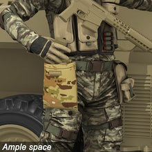 Load image into Gallery viewer, MT 2PCS Military MOLLE Drop Dump Pouch – Tactical Roll-Up Foldable Magazine Utility Pouch, Ripstop Nylon, Mesh Bottom Design, Compatible with MOLLE System - AKmax
