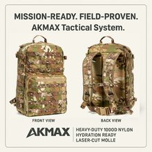 Load image into Gallery viewer, FILBE 1.0 Assault Pack – Military Tactical Backpack with MOLLE System &amp; Hydration Compatibility, 30L Capacity
