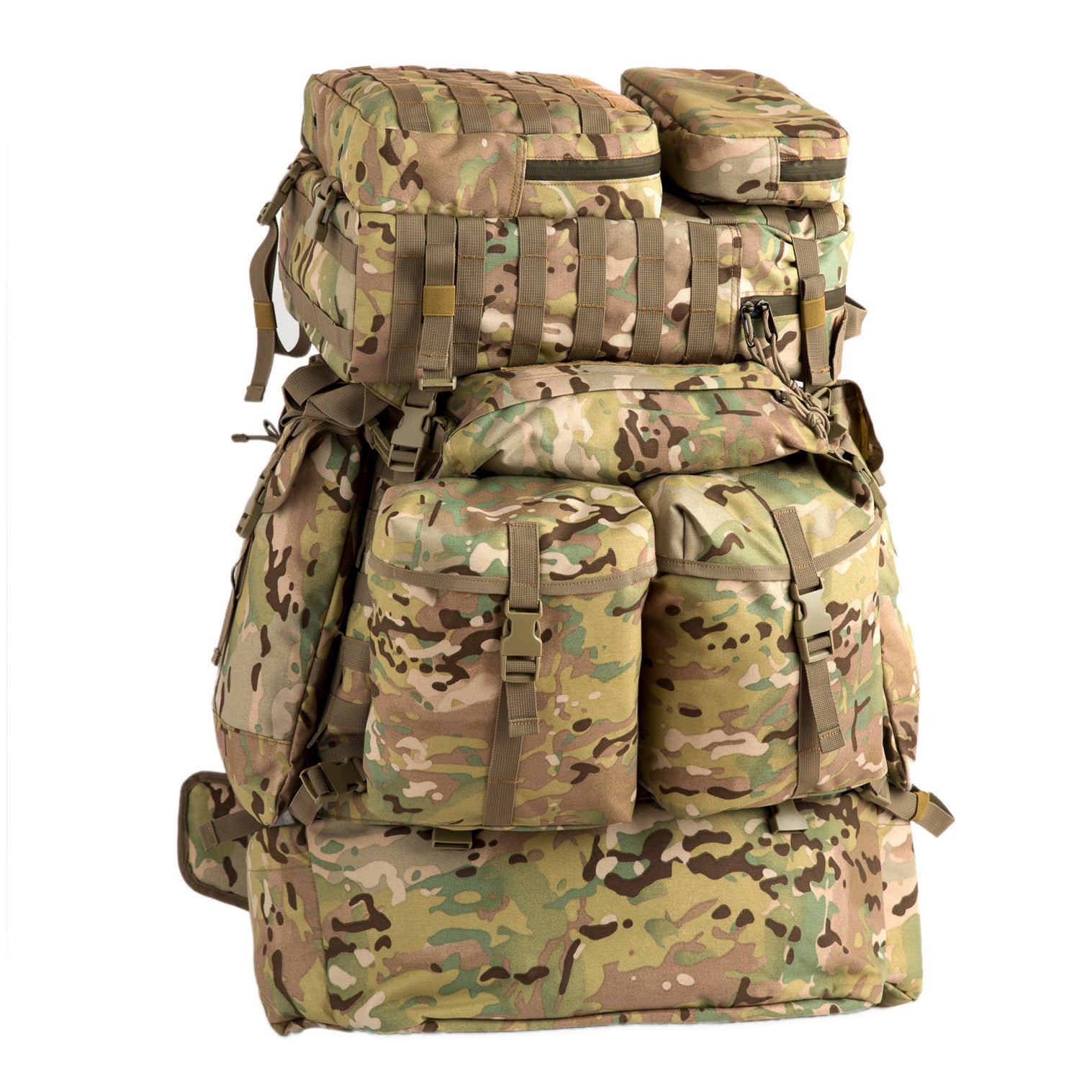 AKmax Assembly Rucksack Backpack Hydration Pack System with Frame and Hip Belt Camouflage