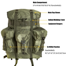 Load image into Gallery viewer, Akmax Rucksack Alice Meduim Pack Backpack and Butt Pack - AKmax Military

