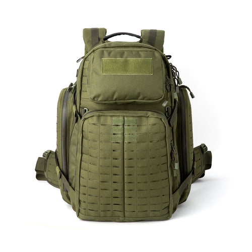 Akmax Military Adventure 72H Bug-Out Bag Assault Hiking Rucksack Backpack Olive Drab - AKmax Military