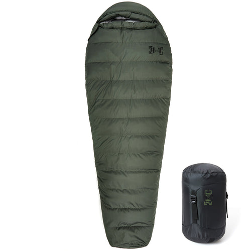 Akmax Military Ranger Winter Down Mummy Waterproof Portable Camping Sleeping Bag - AKmax Military