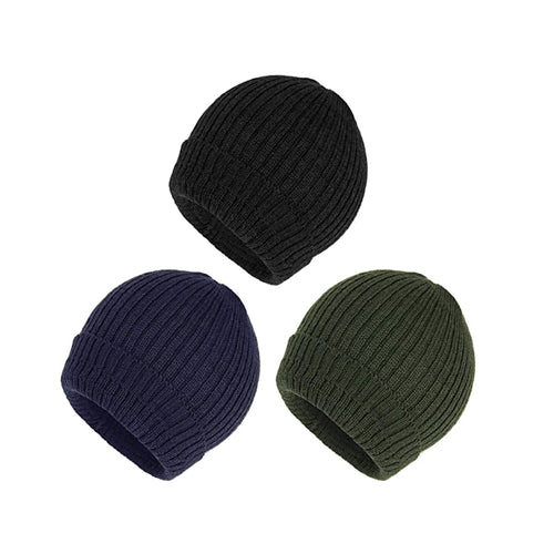 Akmax Military Solid Color Army Outdoor Casual Simple Work Wool Cap Set - AKmax Military