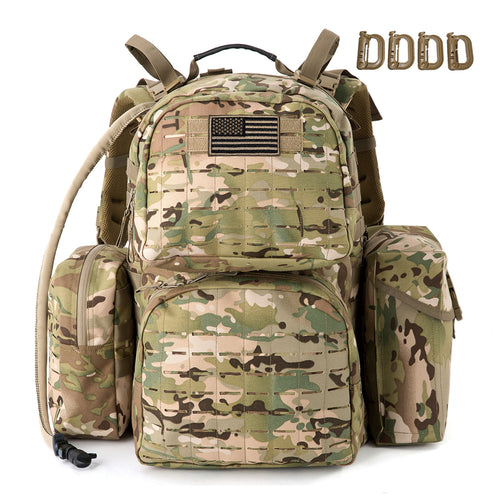 Akmax Military Sky Walker Army Tactical Assault Outdoor Rucksack Backpack Multicam - AKmax Military