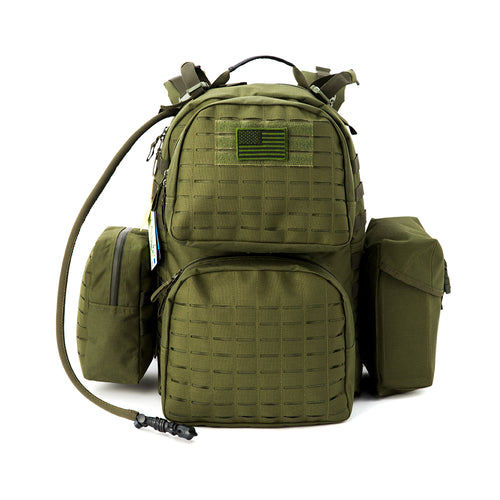 Akmax Military Sky Walker Army Tactical Assault Outdoor Rucksack Backpack Olive Drab - AKmax Military